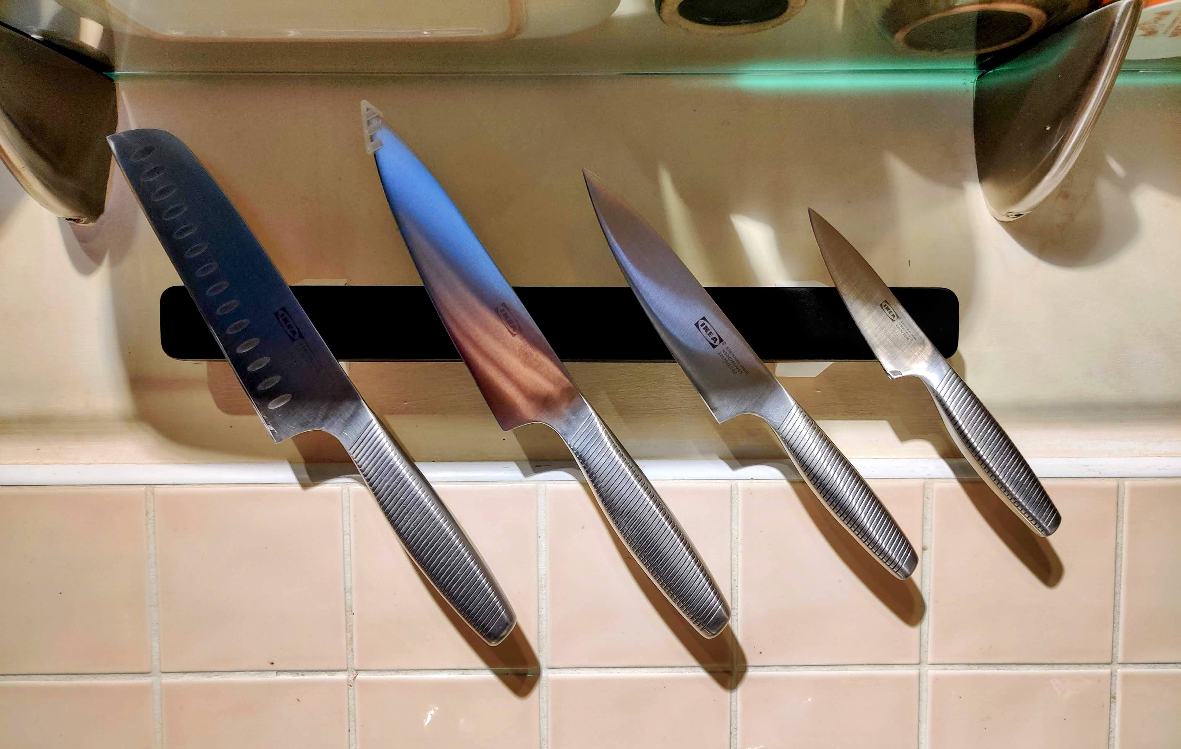 Ikea HULTRAP magnetic knife holder spacer
