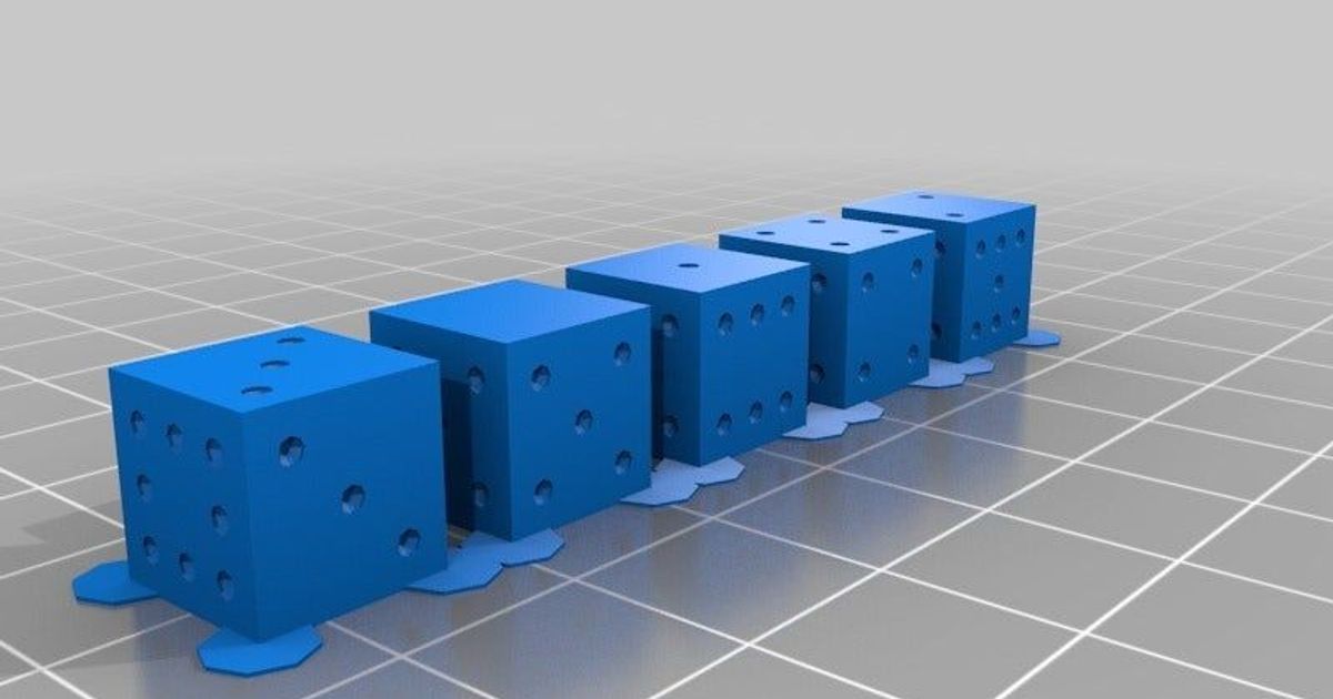 Always Win At Dice NonTransitive Dice by MakerBlock Download free