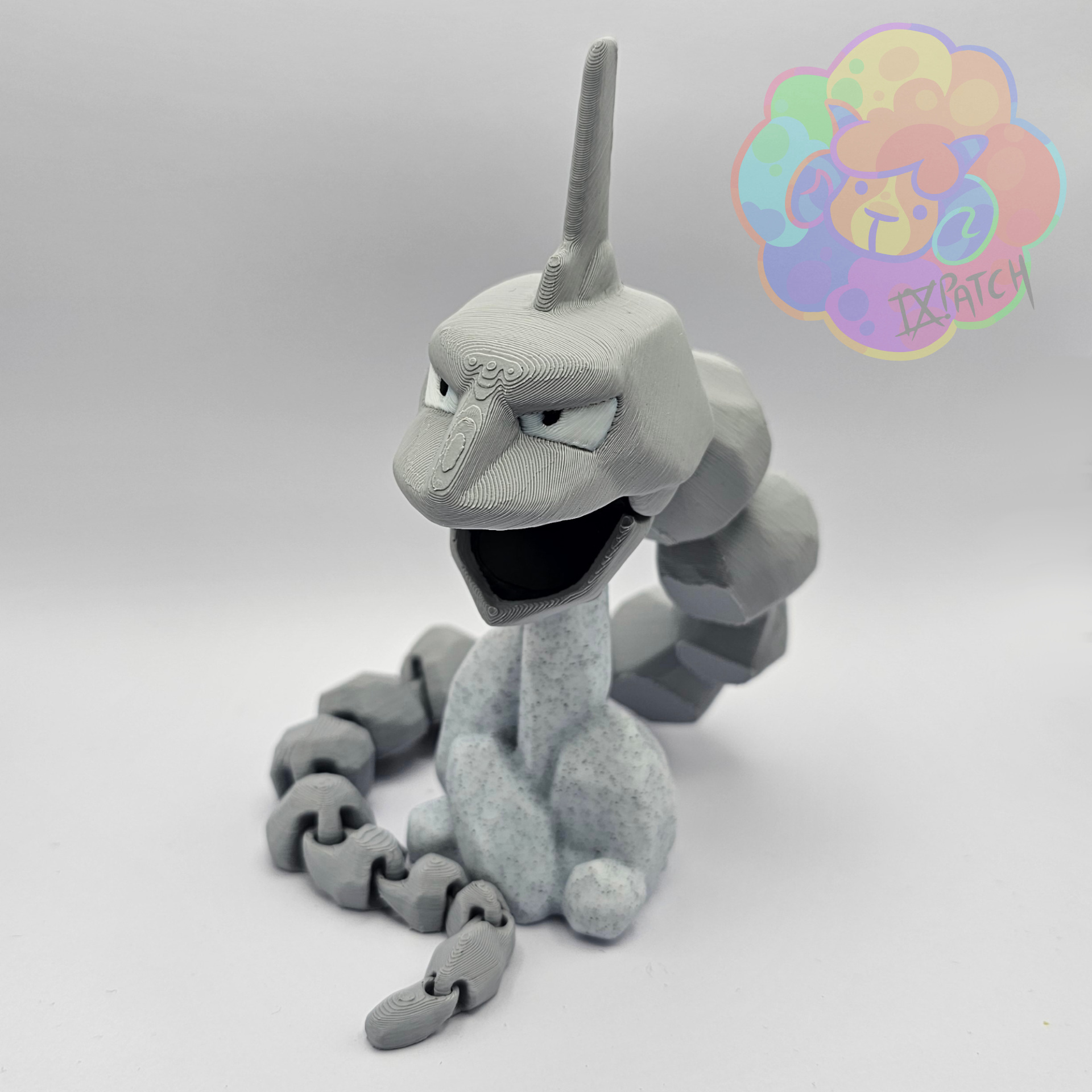 Onix - Flexi Articulated Pokémon (print in place, no supports) von ...