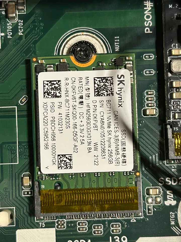 HP EliteDesk 800 G4/G5 SFF 2230 NVMe standoff by SmoothOp