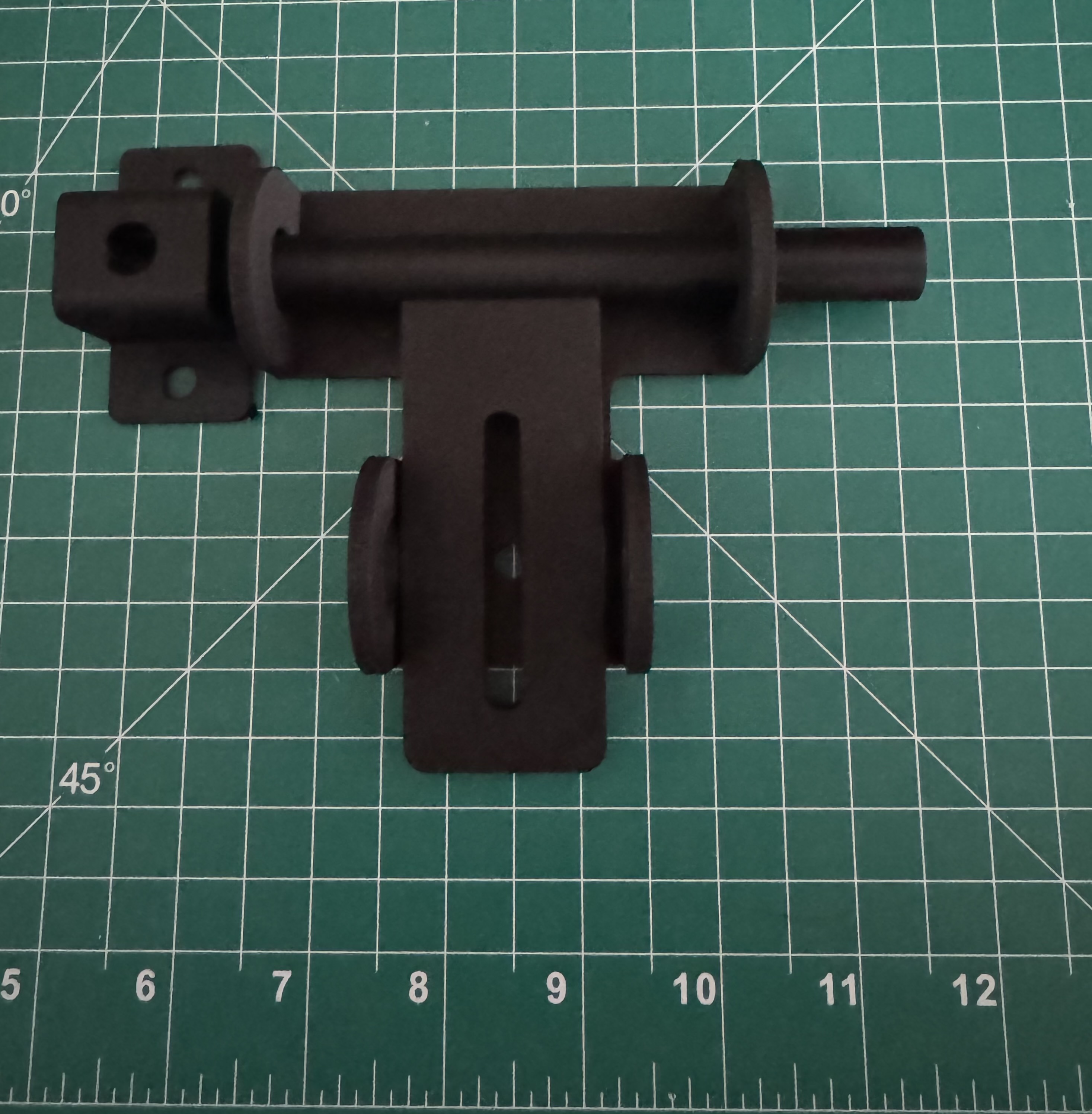 Miniatura 4 do modelo 3D Gate Latch Assembly (lockable)
