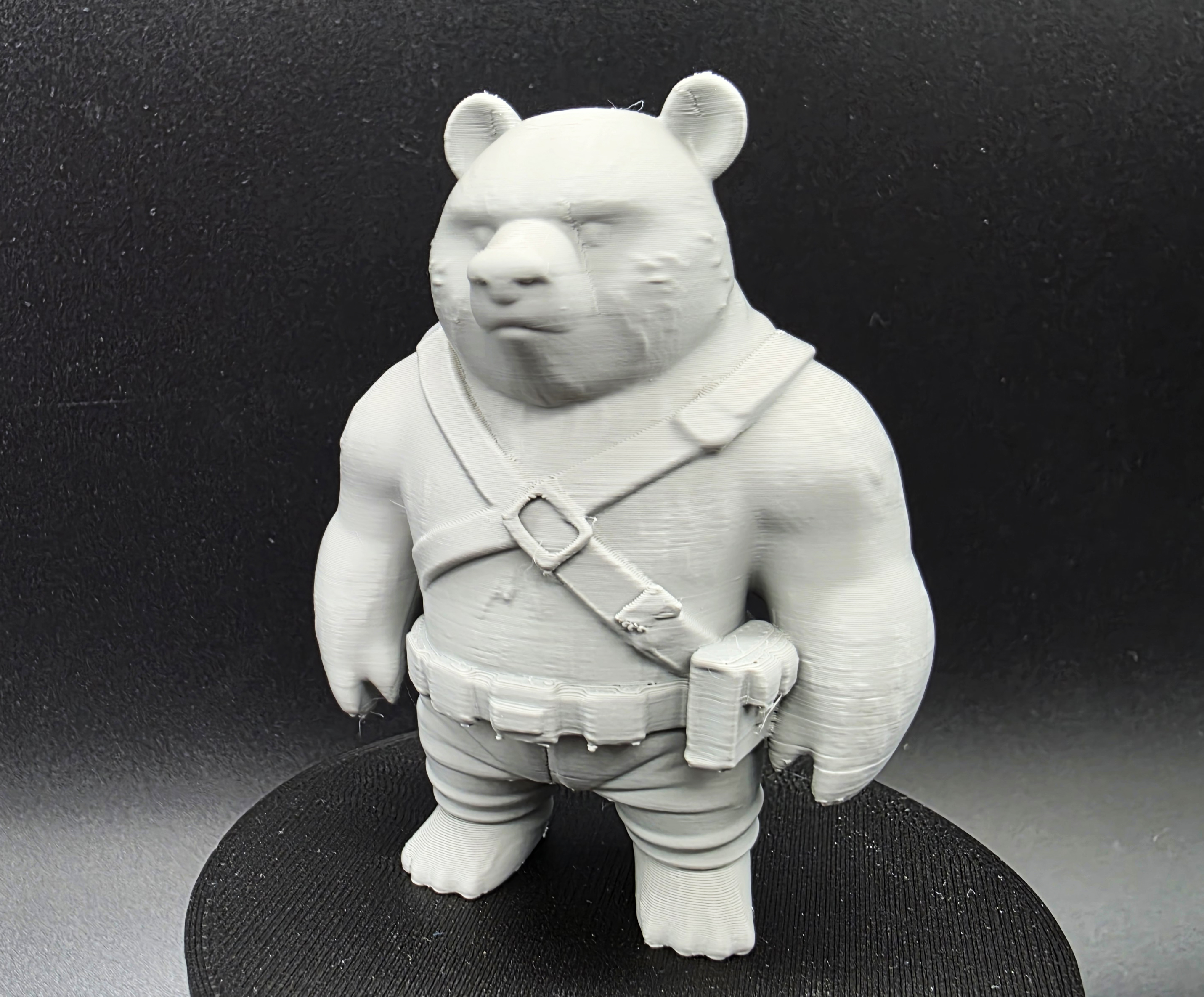 Unarmored Bear Warrior