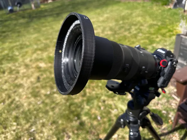 Solar Lens Filter Mount