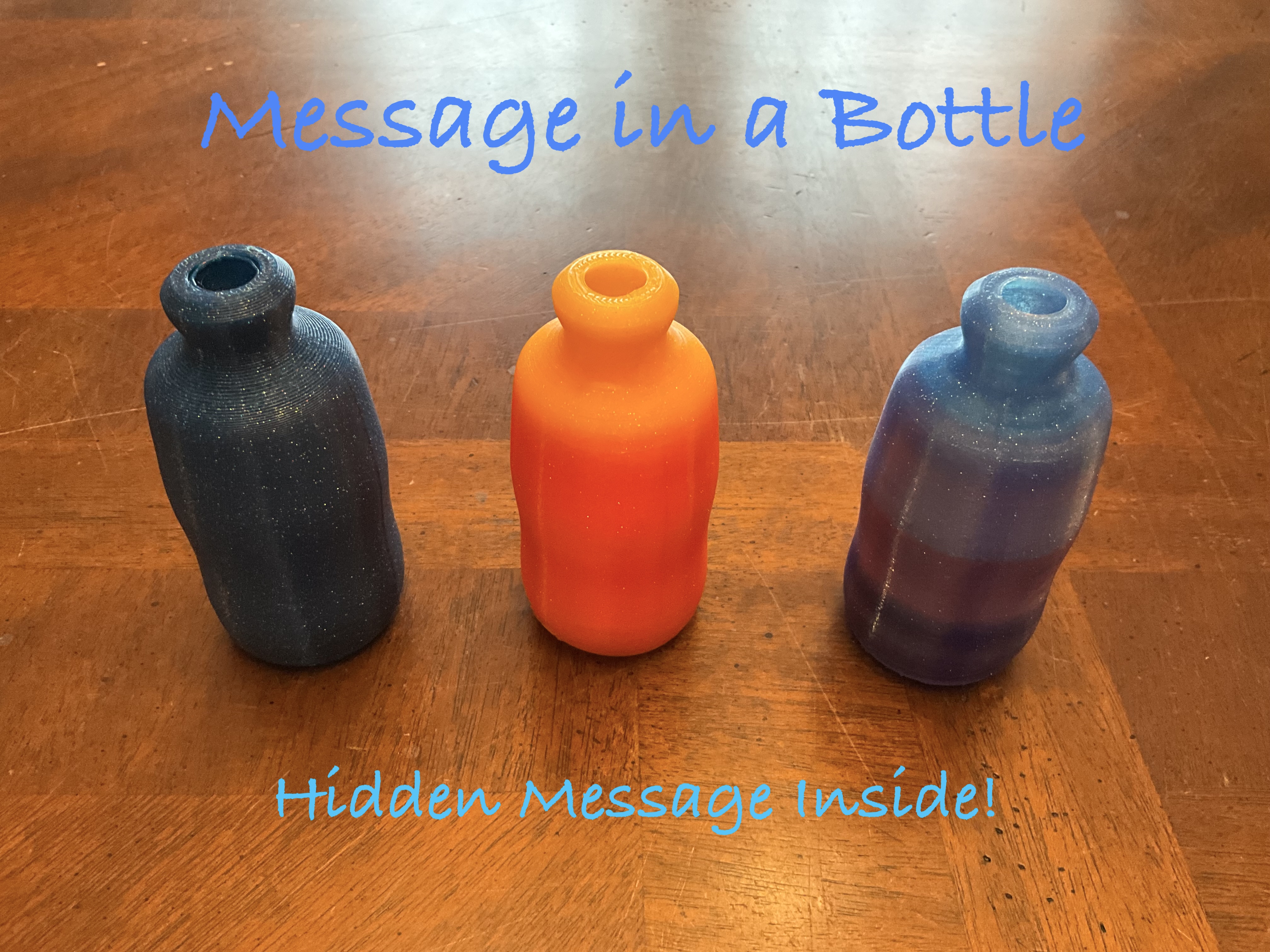 Hidden Message in a Bottle