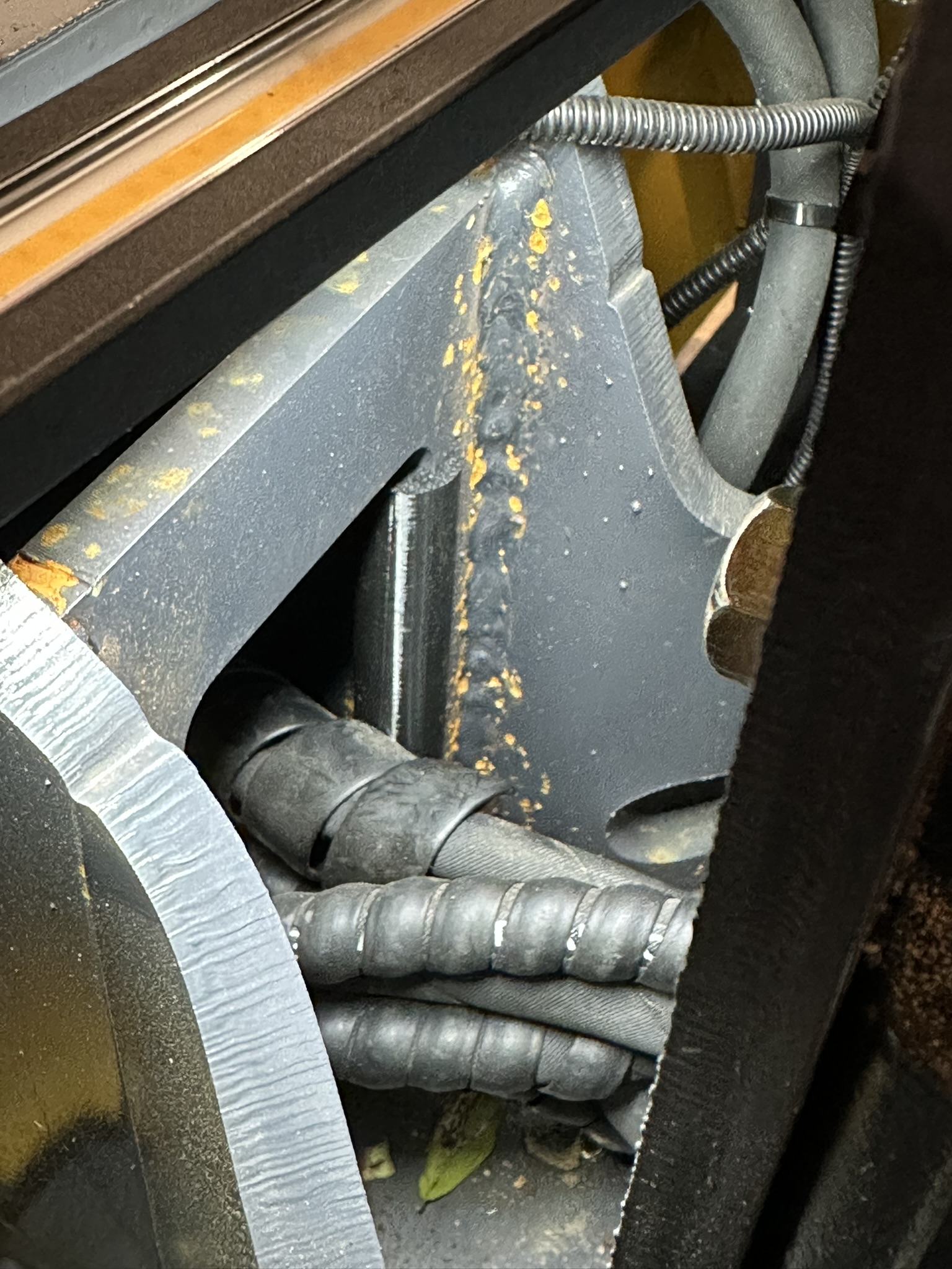 CFG QK18 Mini Excavator Lower Boom Hose Guard