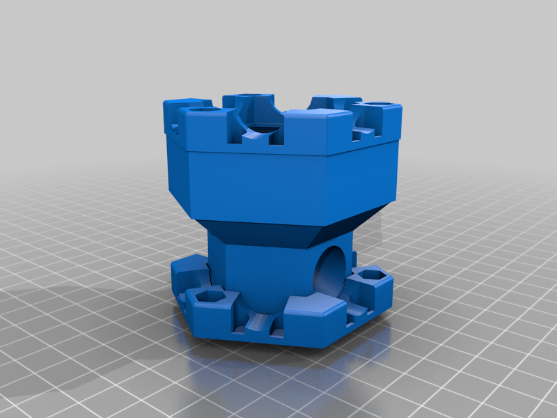 Gravitrax-Compatible 6-Entrance Whirlpool