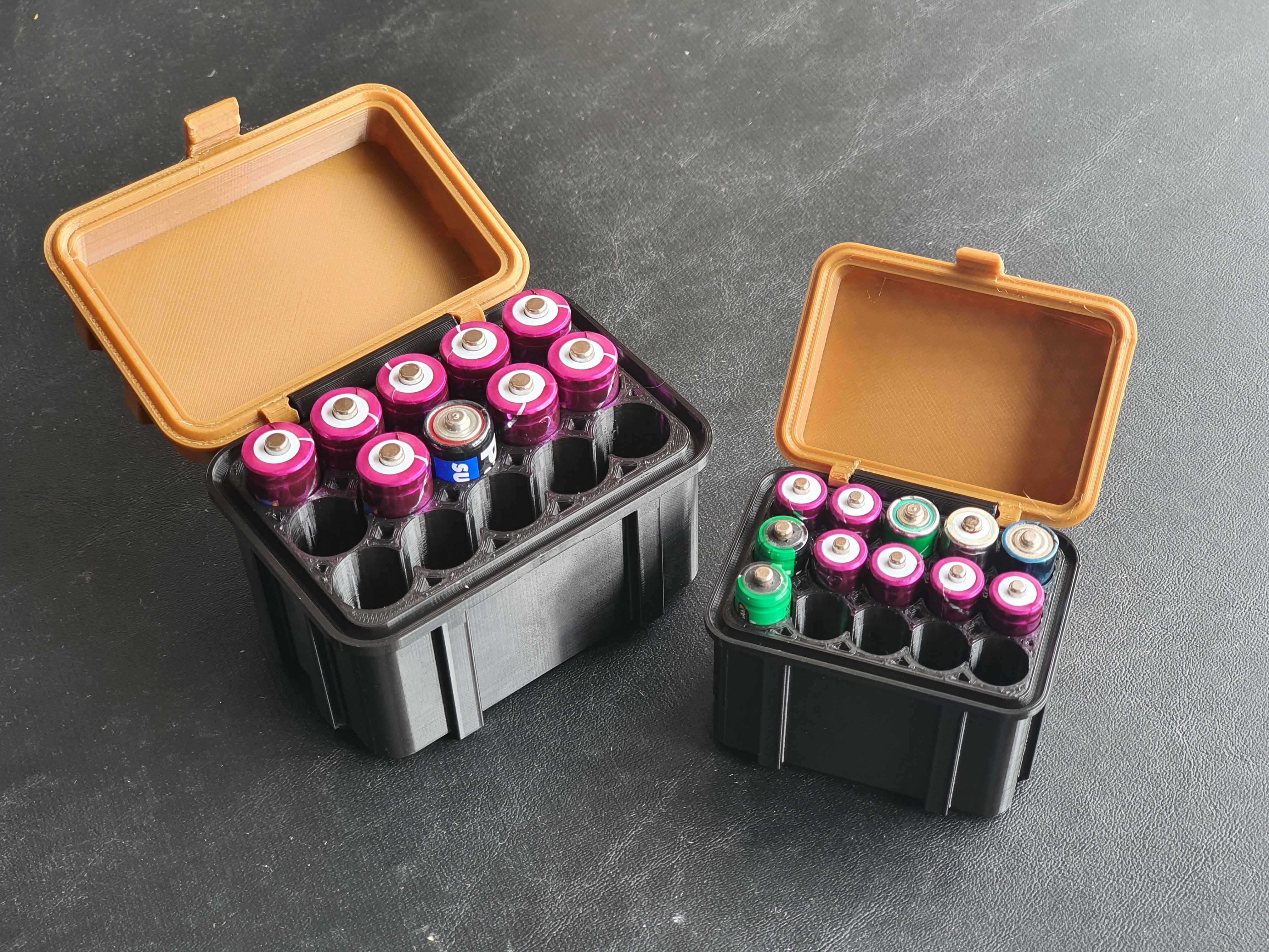 AAA Battery Storage Box