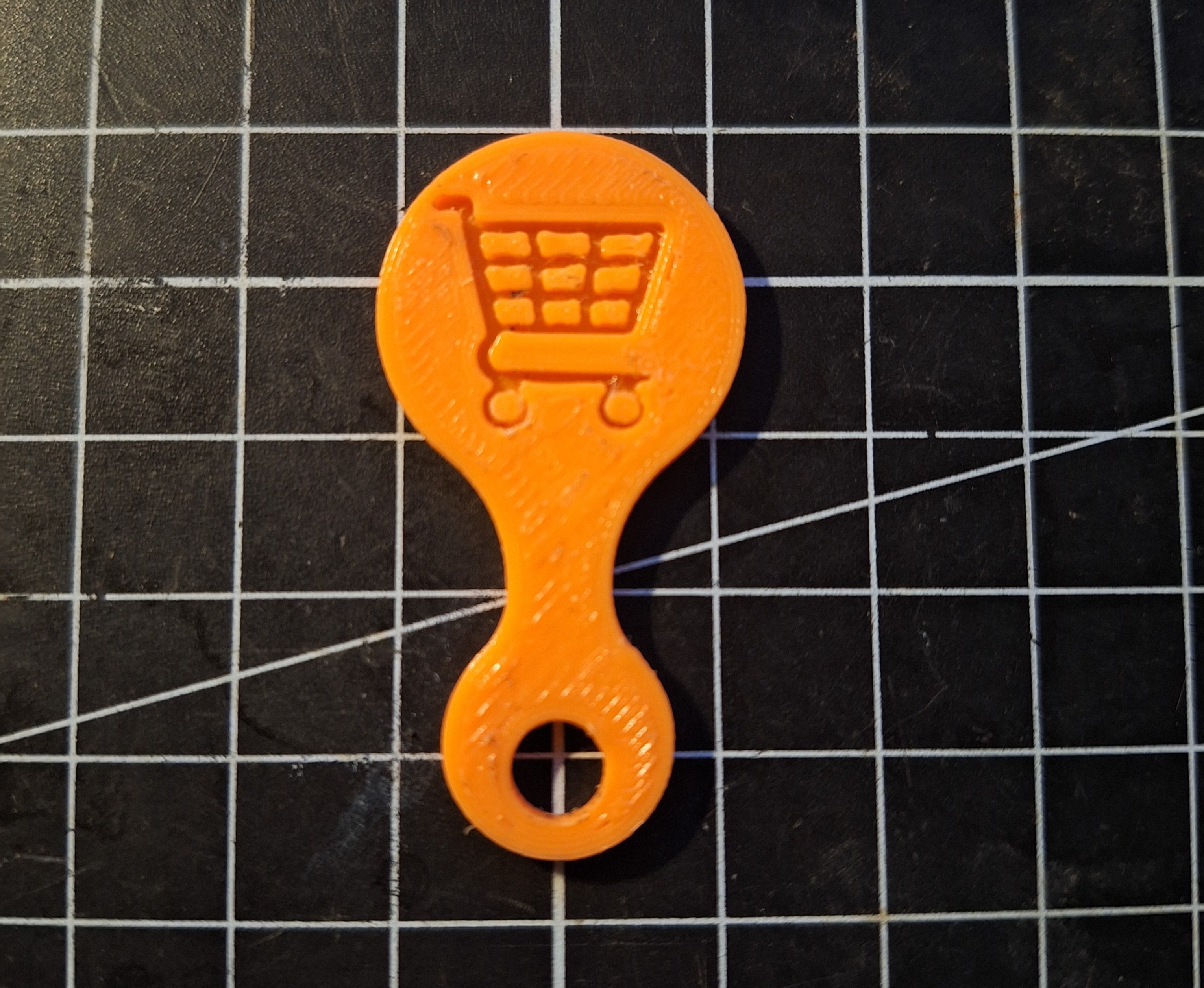 Shopping cart key by mgg gg | Download free STL model | Printables.com