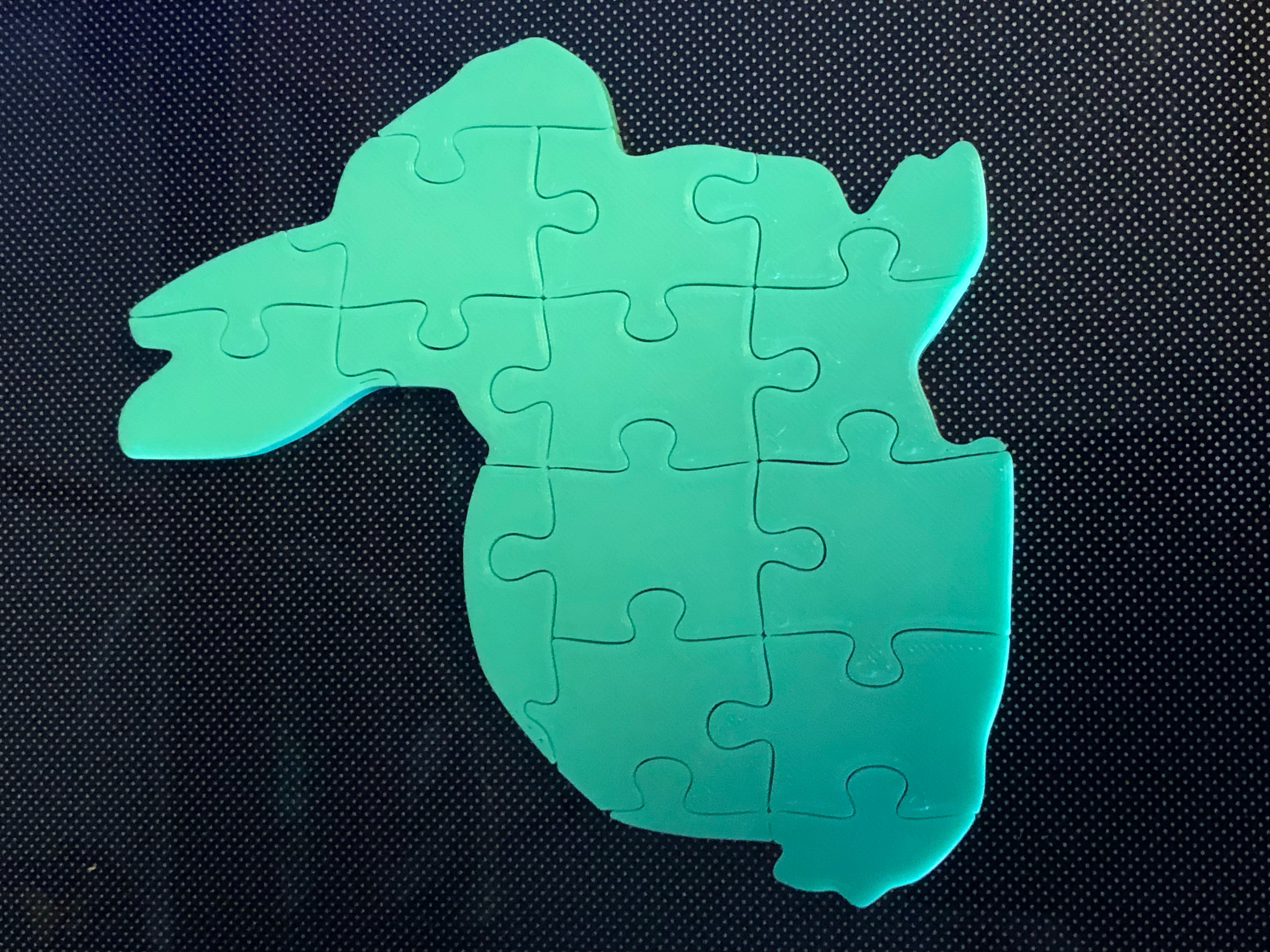 Easter bunny puzzle