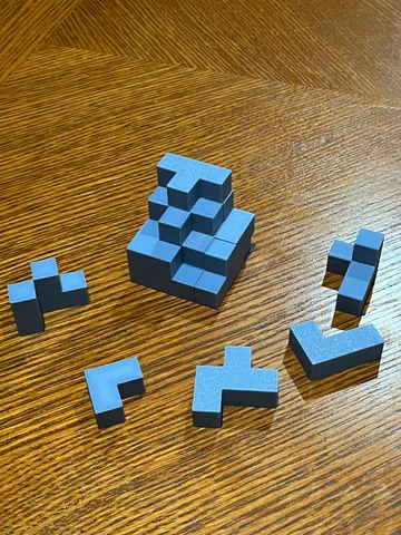 Cube Puzzle 4x4 (Challenging)