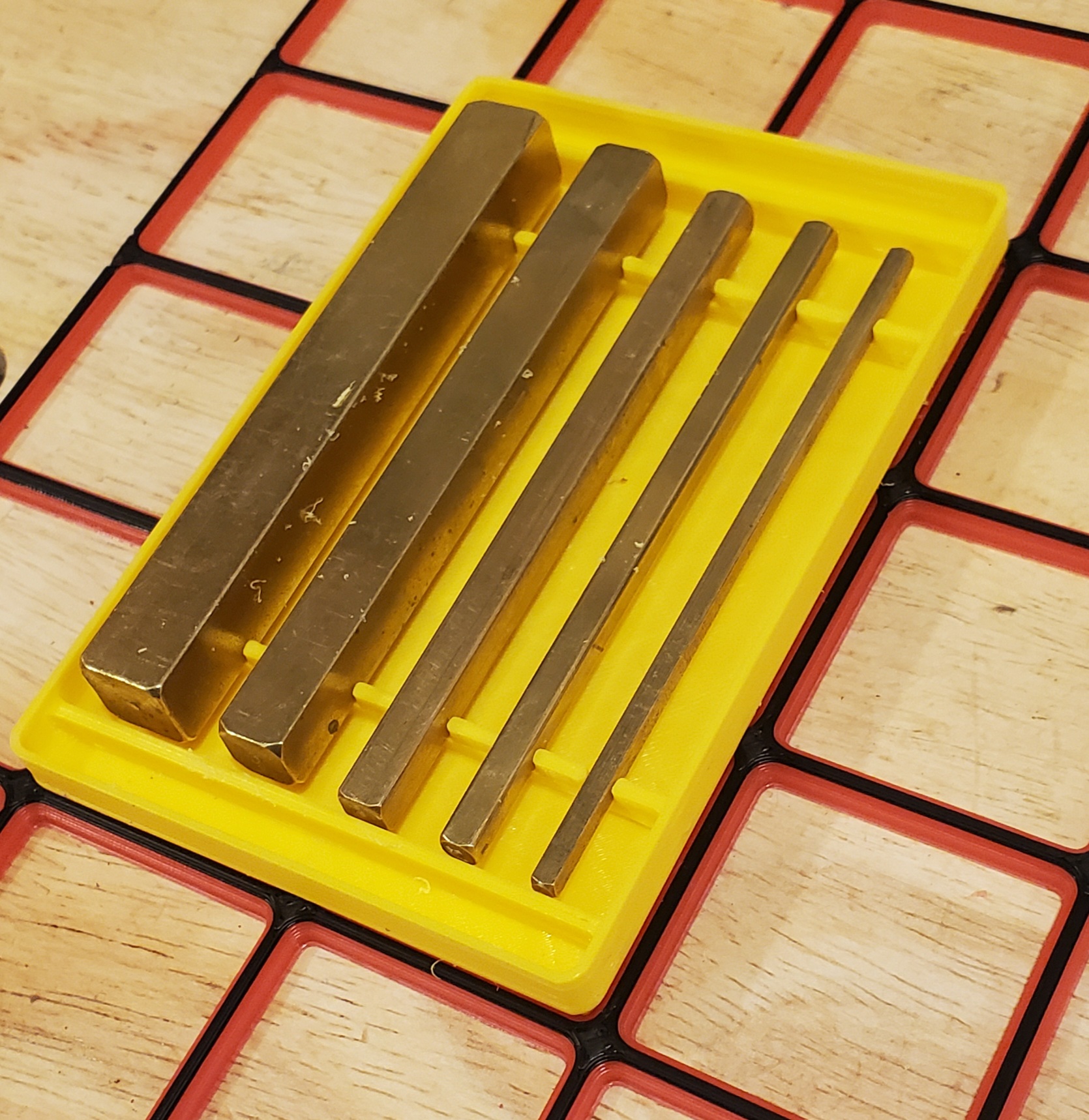 Gridfinity brass setup bar holder by Paul Harker | Download free STL ...