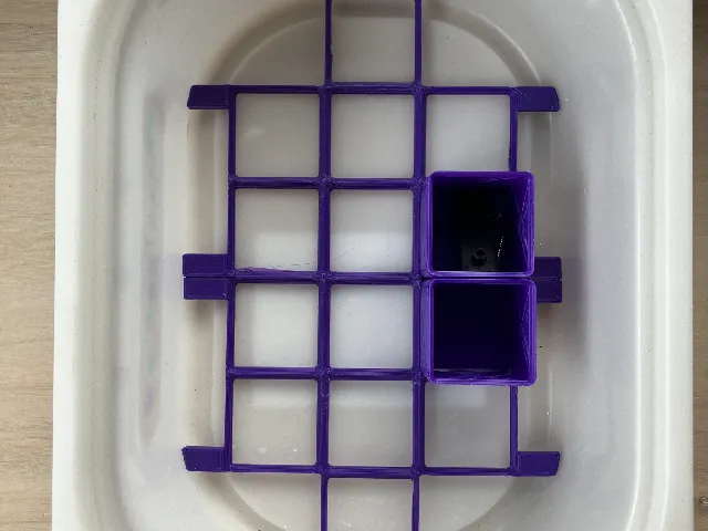 Gridfinity insert for IKEA Trofast for 20x30cm boxes