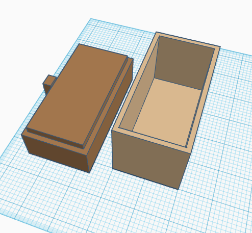 Miniatura 2 do modelo 3D minecraft chest