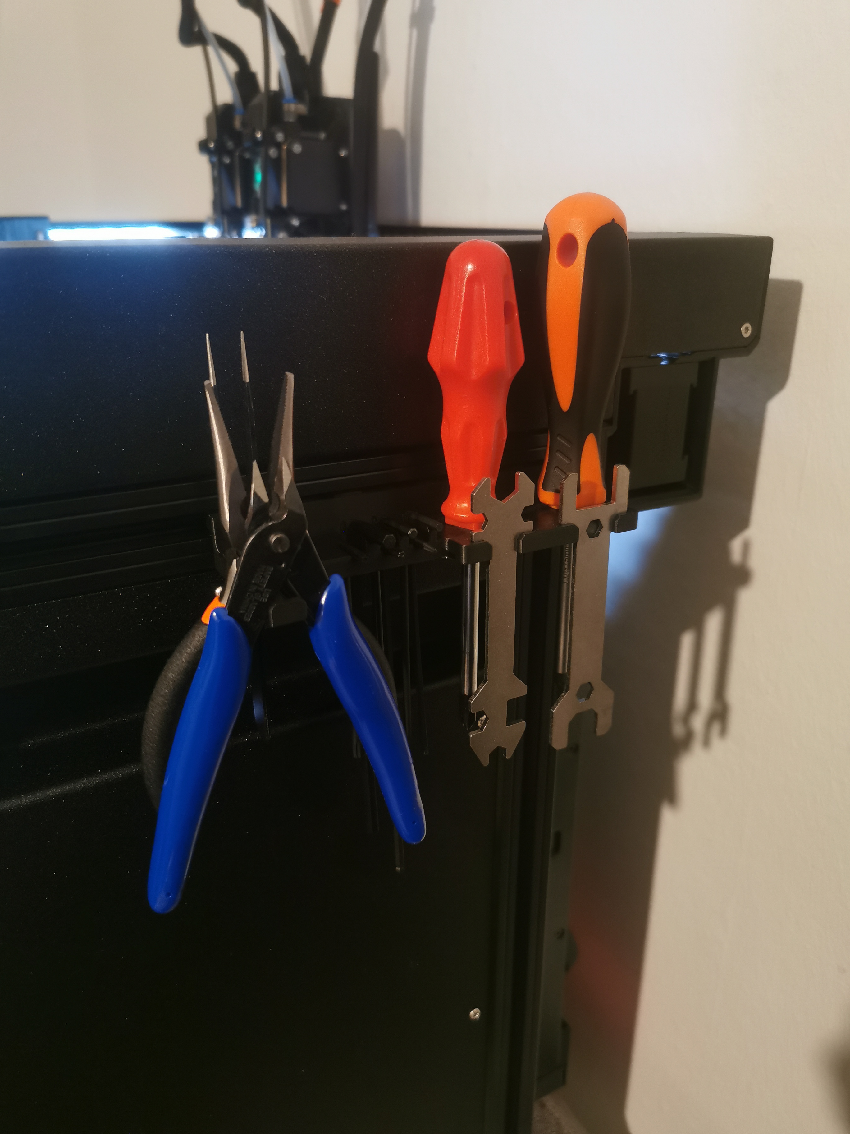 Prusa XL Tool Holder (+Tweezer and Cutter)