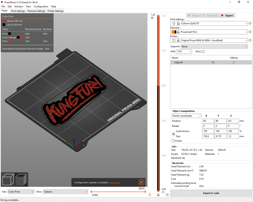 Kung Fury Logo by Maeshmaker | Download free STL model | Printables.com