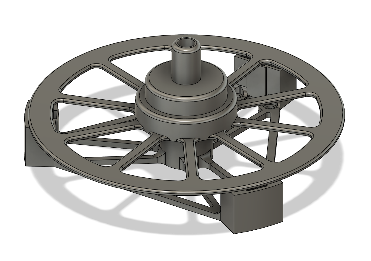 Flsun SR (Super Racer) horizontal spool holder by Oleksii Zelivianskyi ...