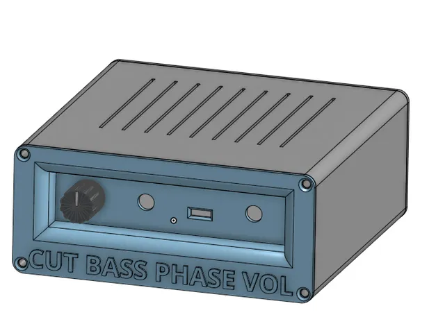boitier pour filtre passe bas 2.1 (subwoofer pre-amp)