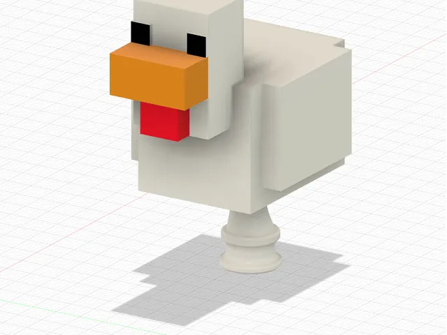 Minecraft chicken for crocs