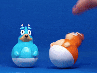 Weebles Wobble but they don't fall down! Bingo