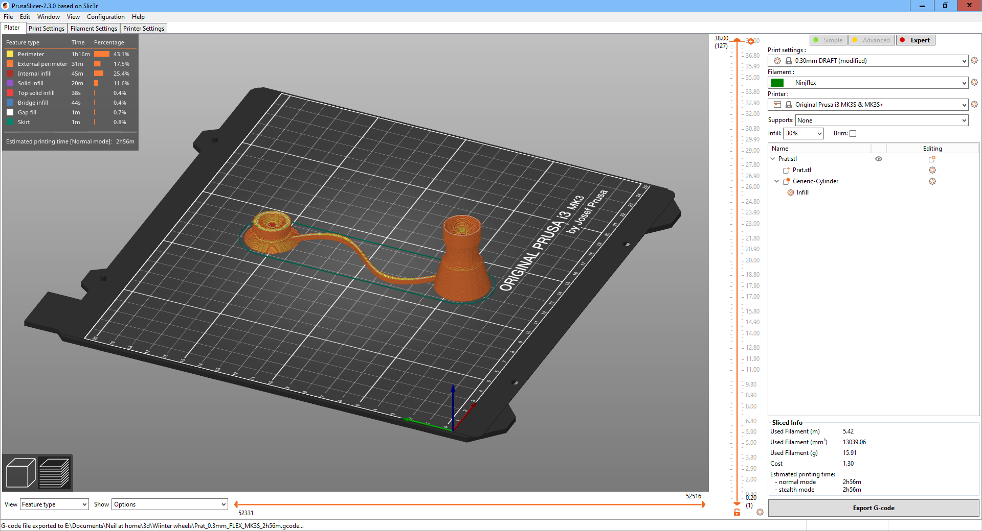 Winter Golf Tee by blunstone | Download free STL model | Printables.com