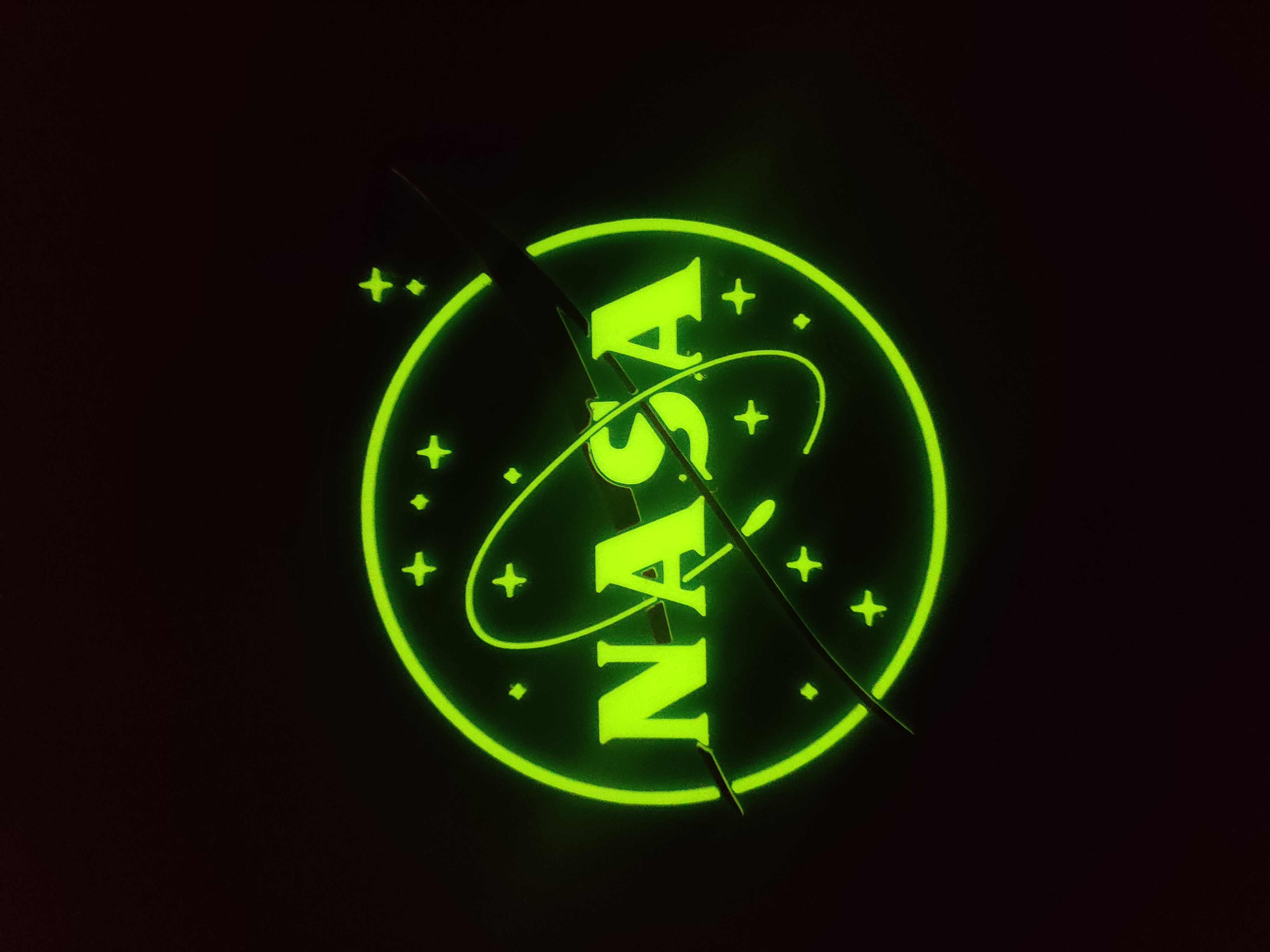 NASA Logo Plaque