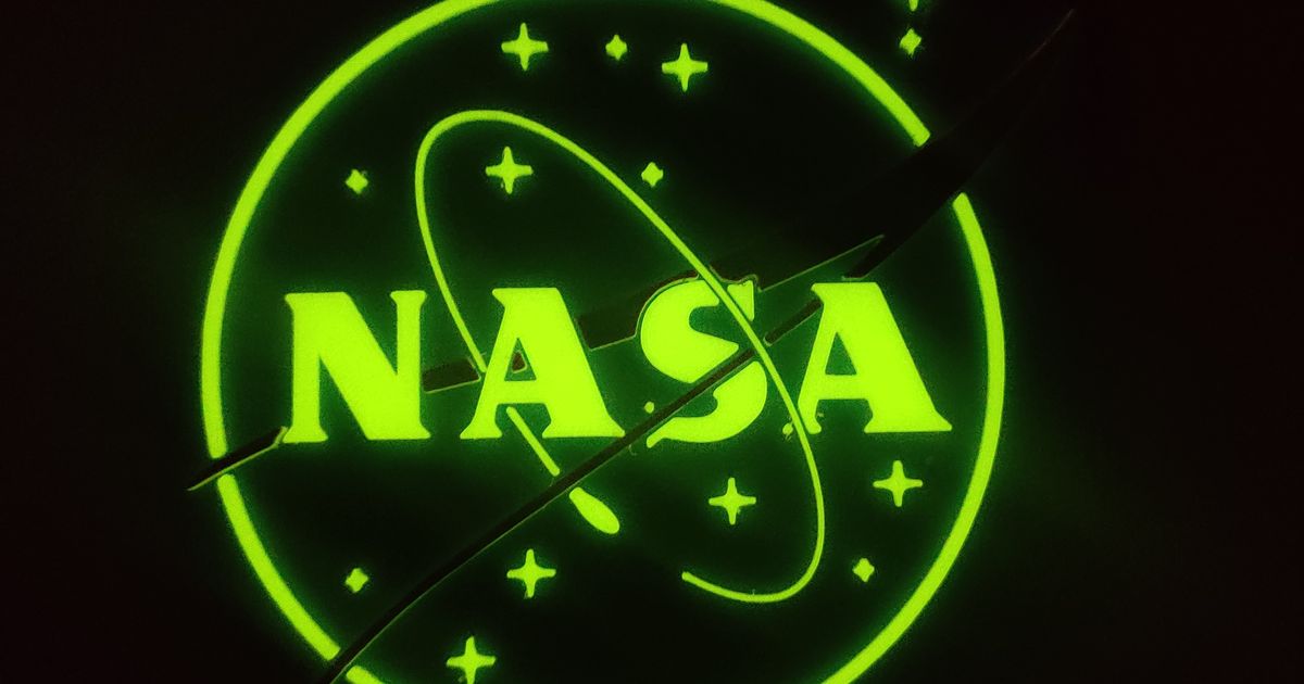 NASA Logo Plaque by nibiru | Download free STL model | Printables.com