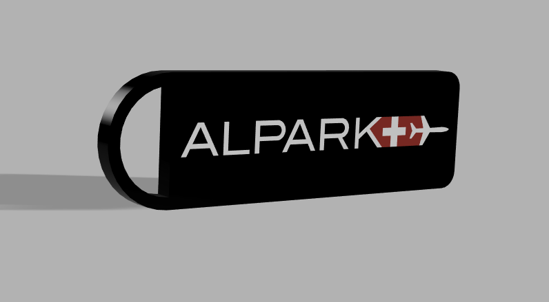 Alpark Suisse keychain