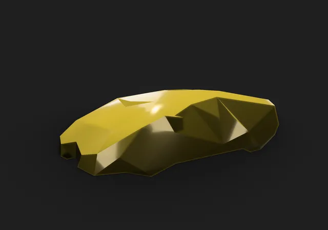 Low Poly Lamborghini