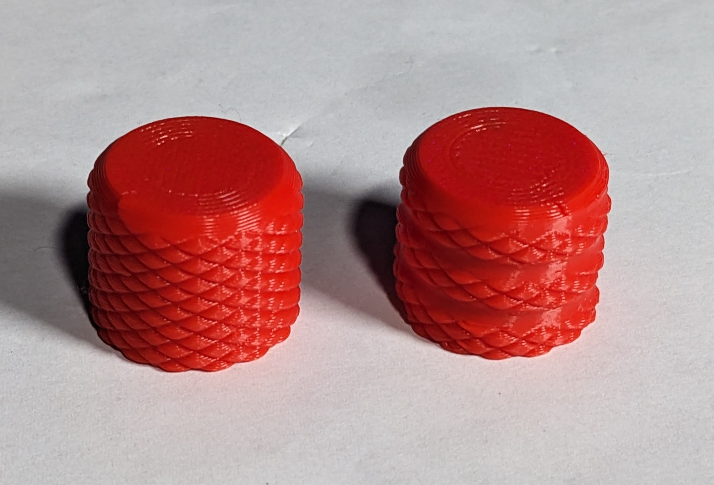 Knurled Knobs 6mm Push-on