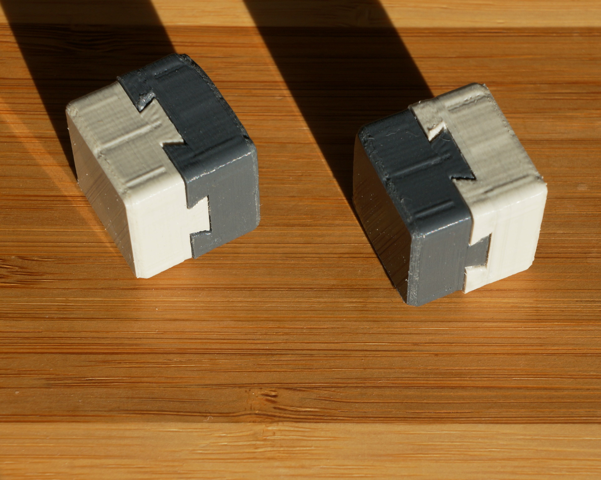 circular arc dovetail puzzle cube