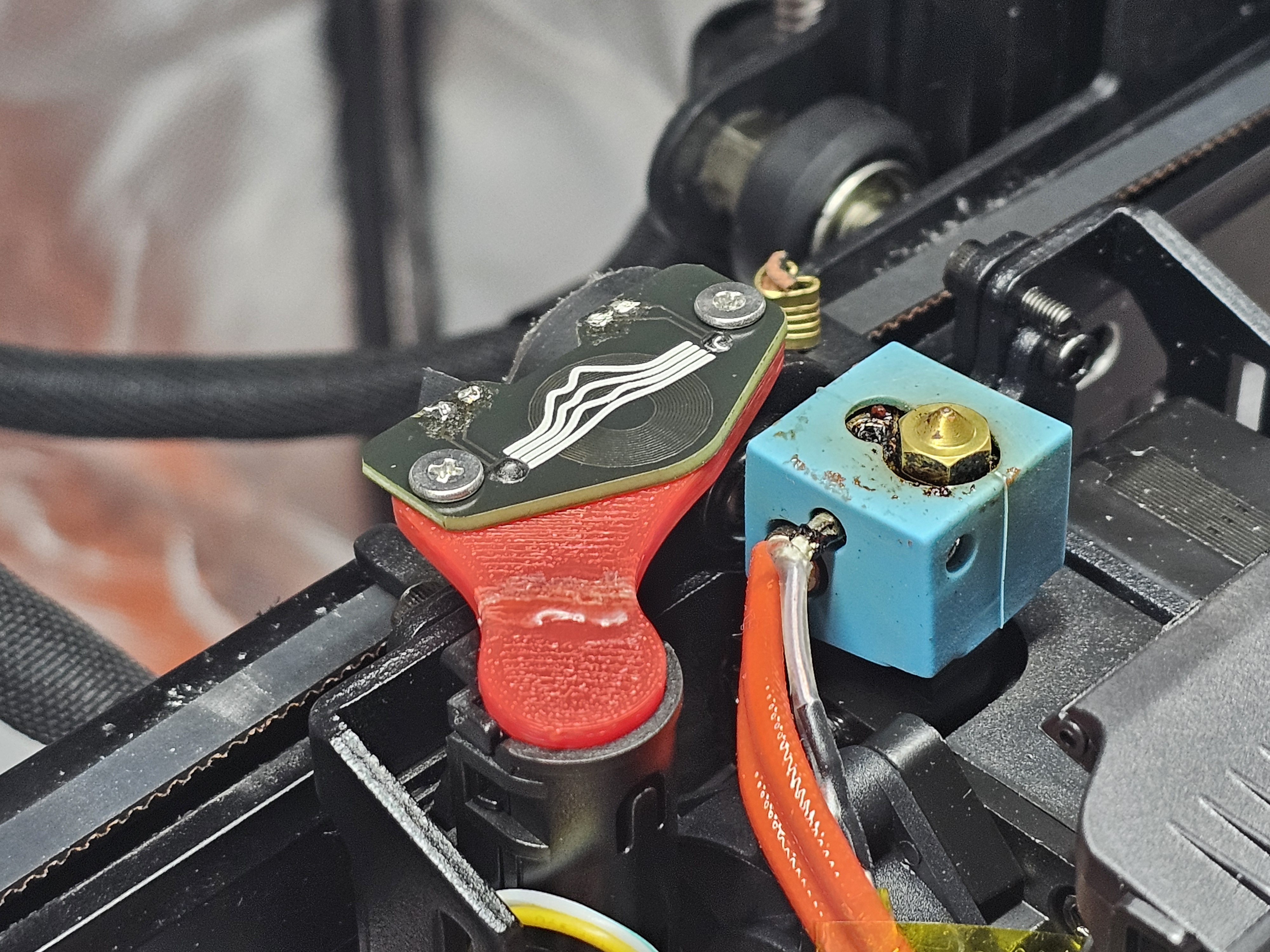 Cartographer3D/Beacon3D offset mount for Kobra neo