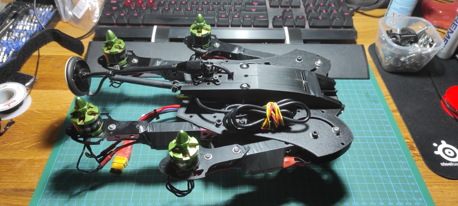 Miniatura 3 do modelo 3D Foldable Drone Quadcopter v1