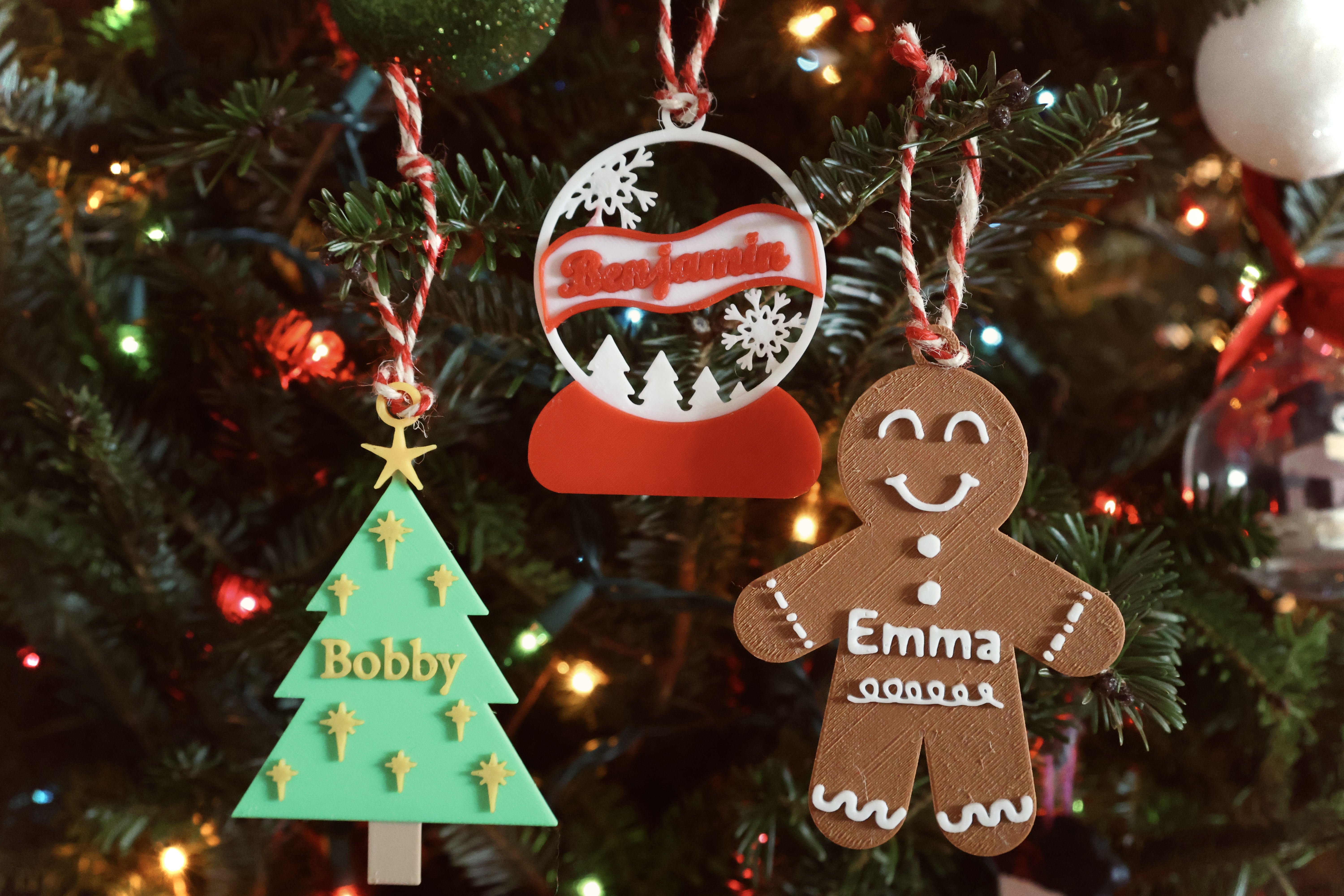 Customizable Holiday Gift Tags