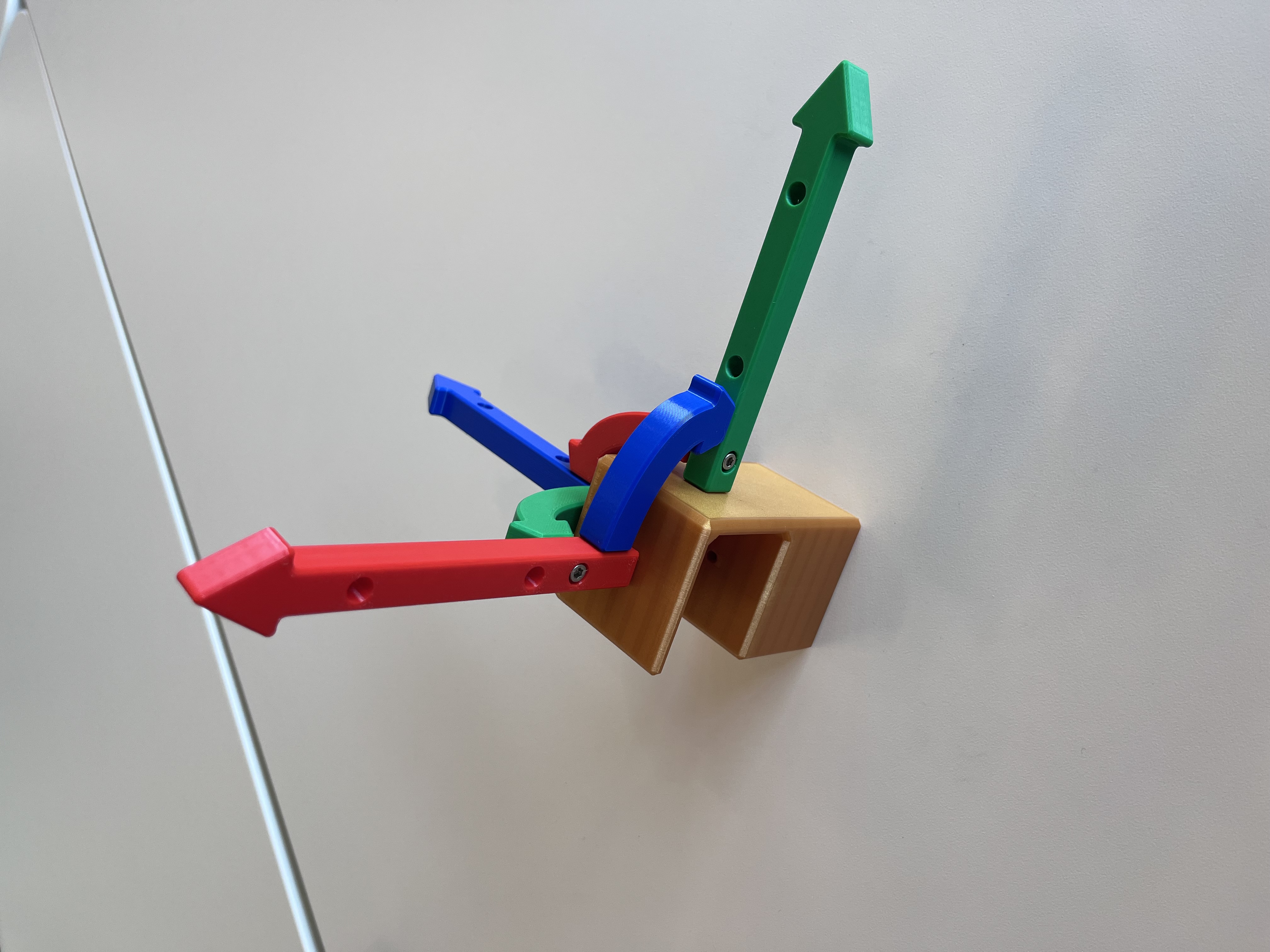 Miniatura 2 do modelo 3D Floating Coordinate Frame