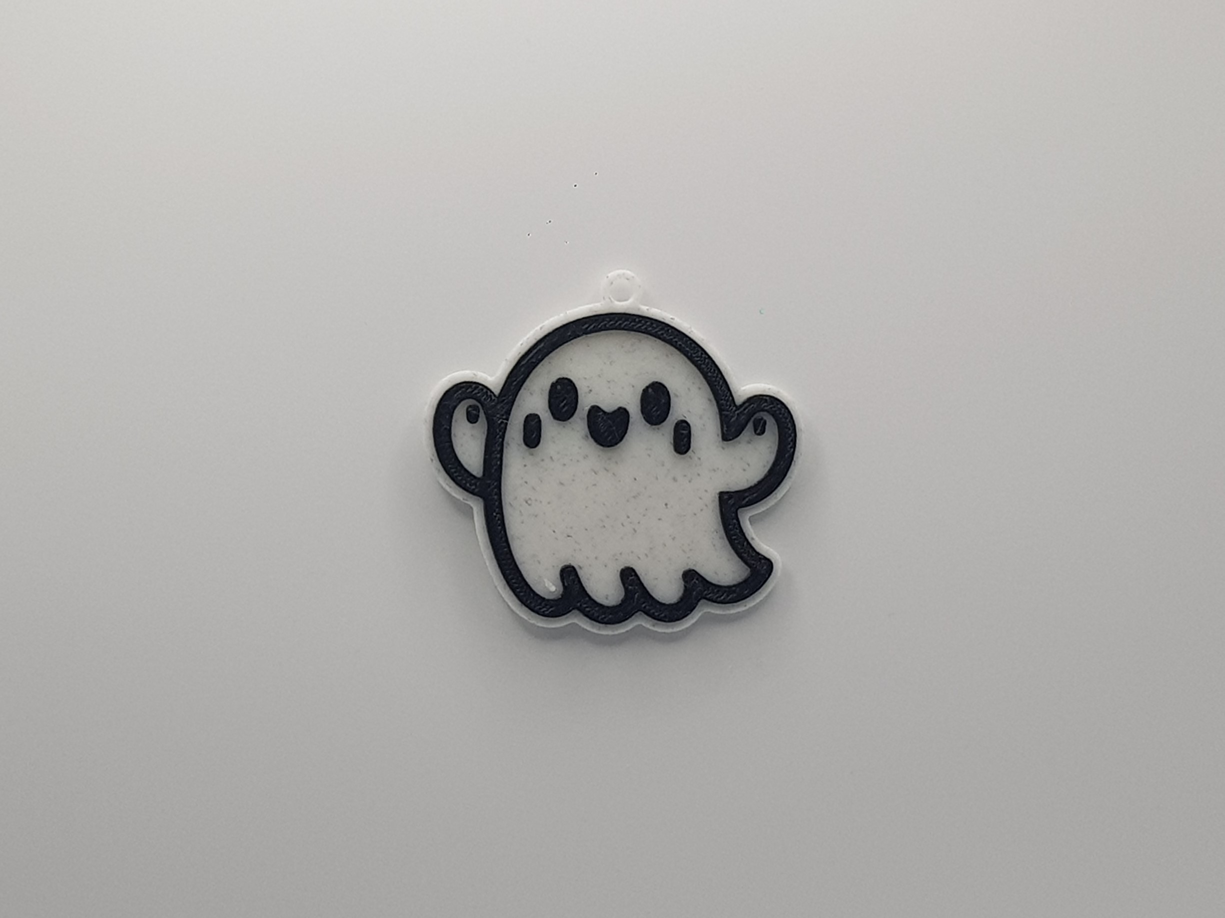 Cute Happy Ghost Keychain