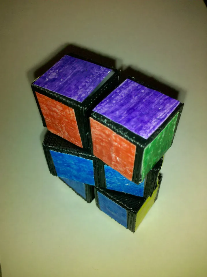 Re-Revised 3x2x1 Rubik's Cube by MakerBlock | Download free STL model ...