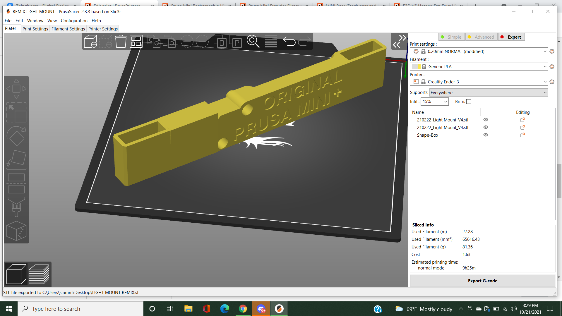 DUAL LIGHT MOUNT REMIX