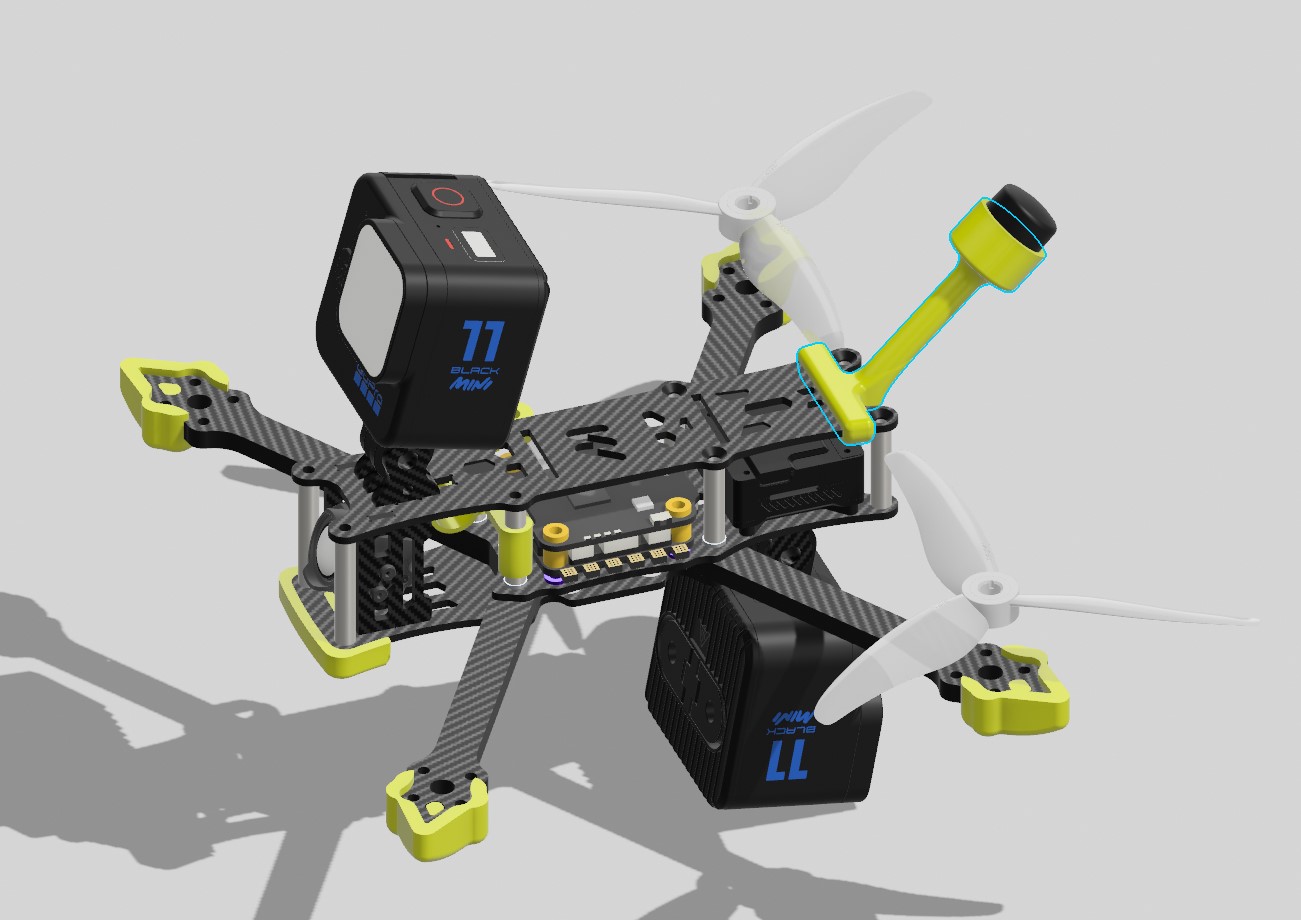 Duo 50 Freestyle Frame - Antenna Mount