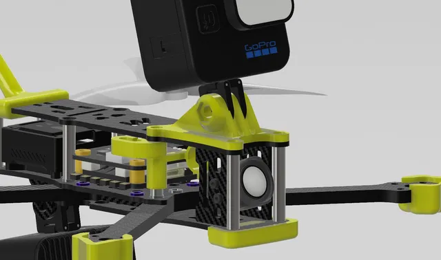 Duo 50 Freestyle Frame - GoPro Action Camera Mount