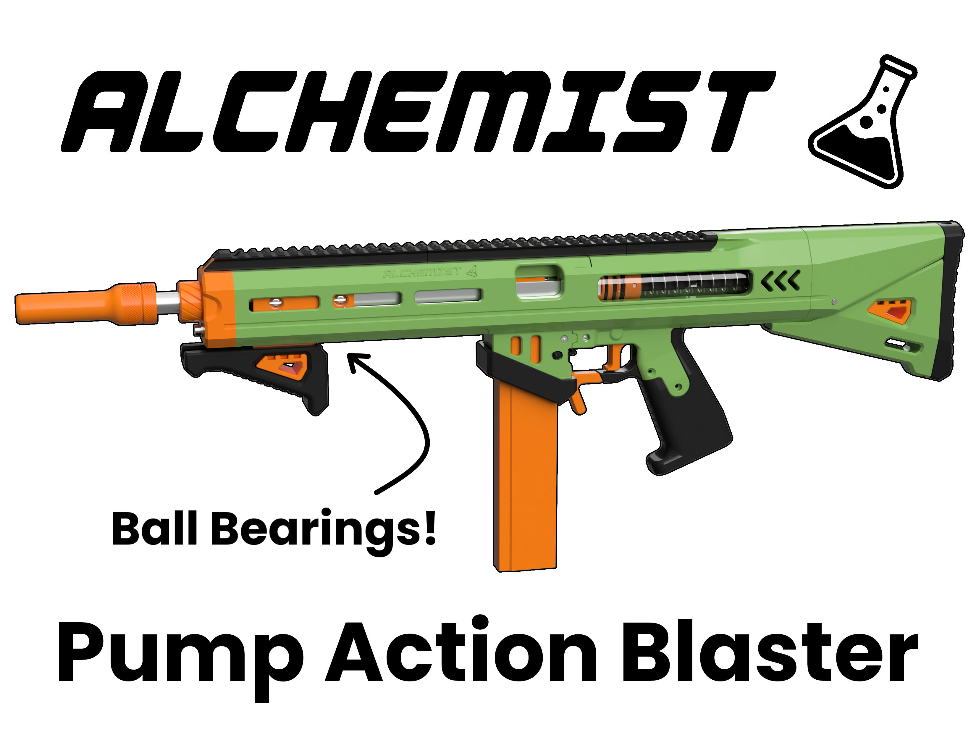 Alchemist - Pump Action Blaster (Nerf Homemade) by Sillybutts ...