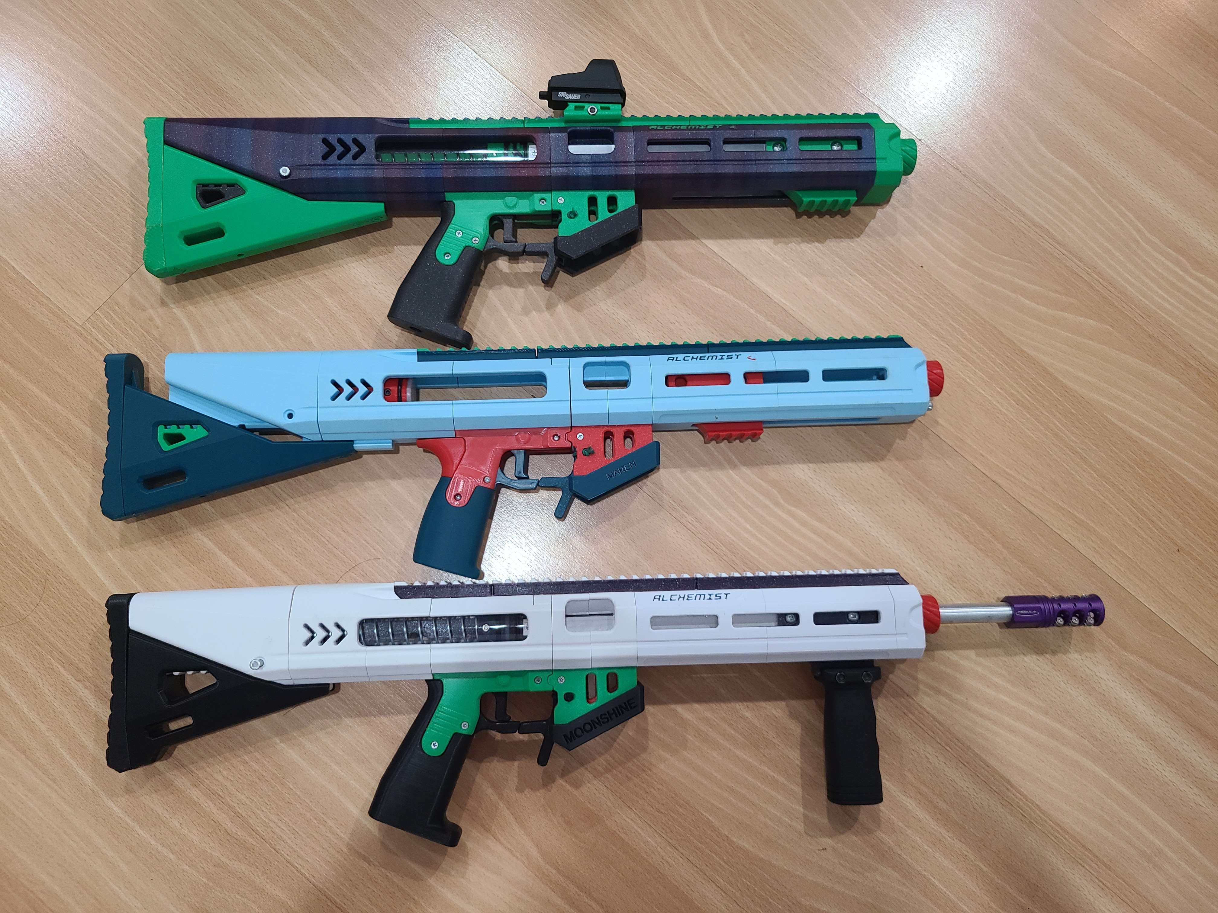 Alchemist - Pump Action Blaster (Nerf Homemade) by Sillybutts ...