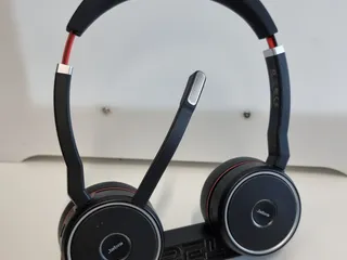 Jabra Netcom GN estéreo ouvido de Fone HSC040Wa ヘッドホン Jabra EVOLVE fio sem HSC040W ヘッドホン