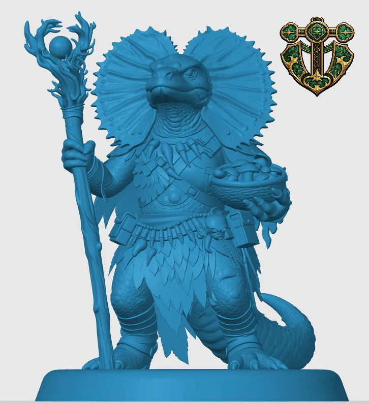 Lizardfolk Druid — miniatura 5