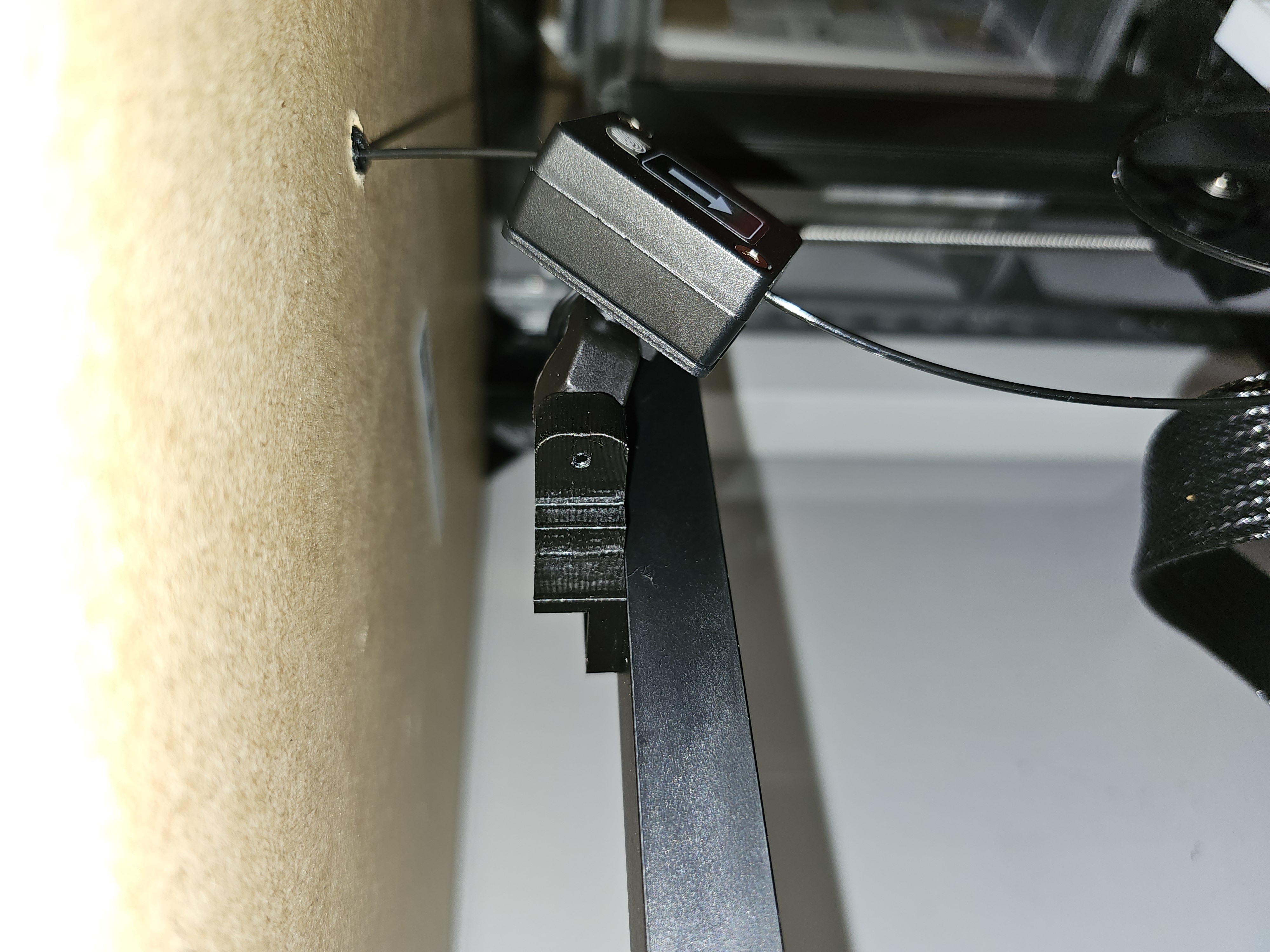 Ender 3 v3 KE filament sensor mount