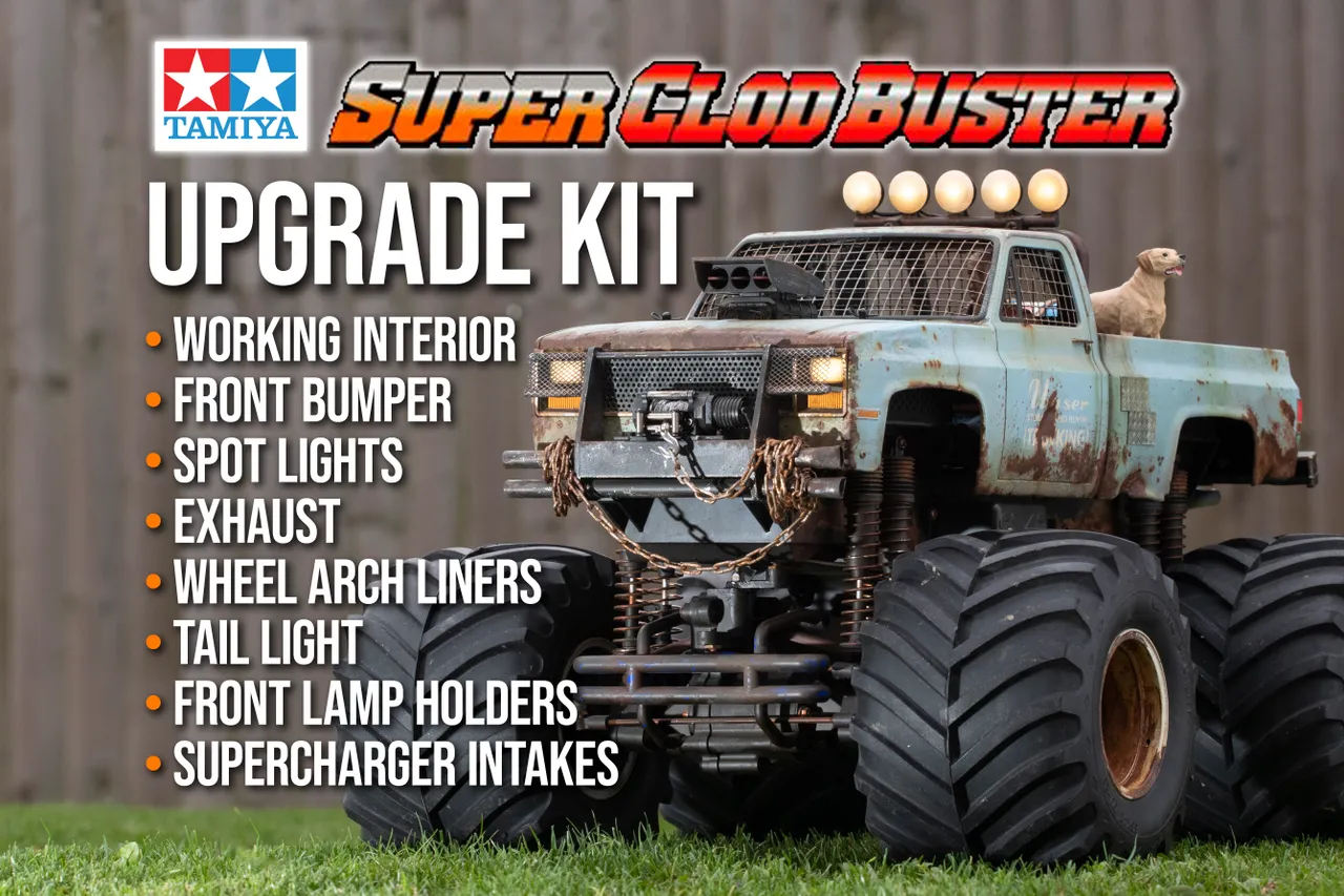 Complete upgrade set for Tamiya Super Clod Buster by JohnM, Download free  STL model