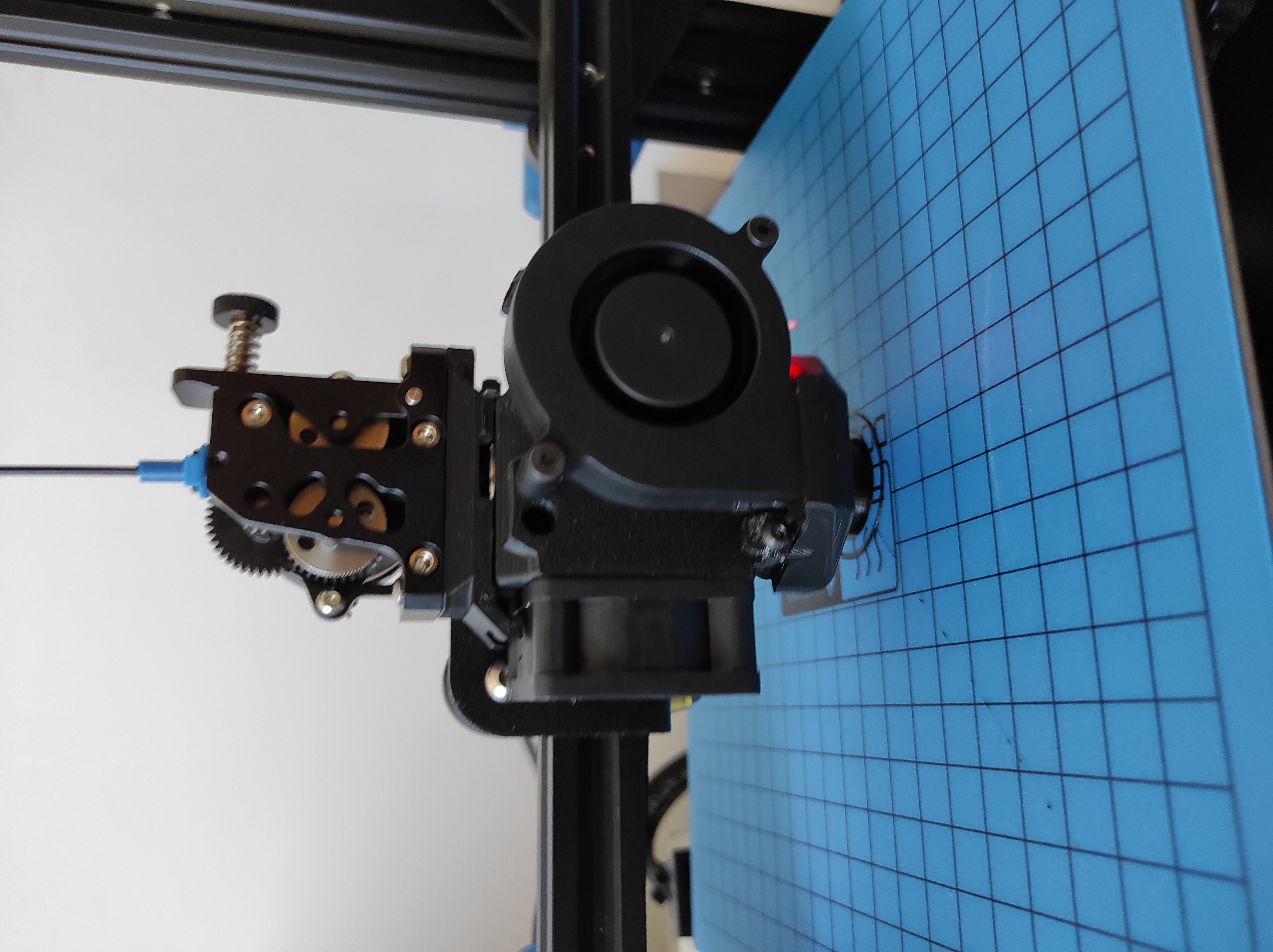 HGX Light and ORBITER extruder and v6 hotend for ender 3 ( BL-touch )