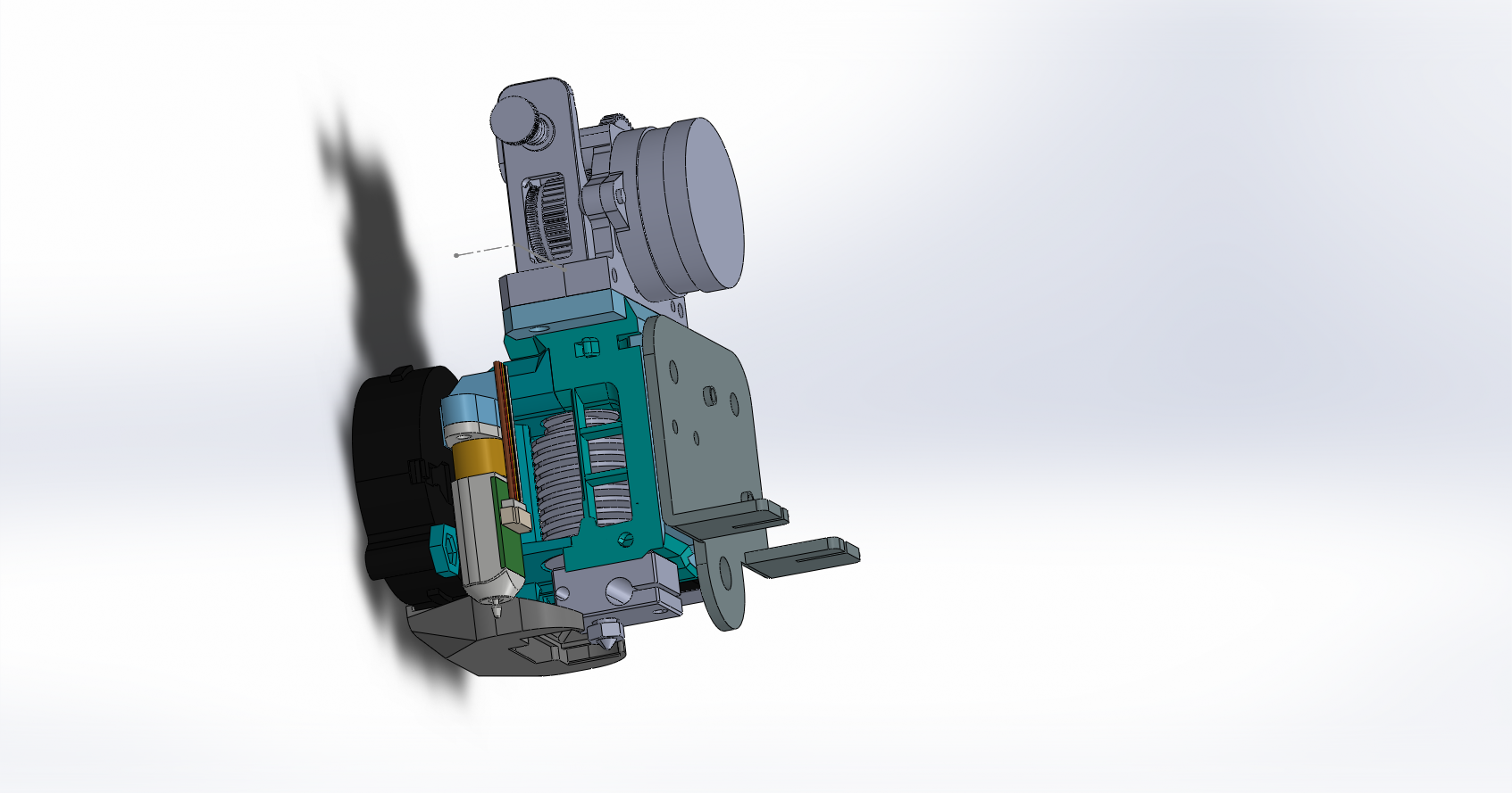 HGX Light and ORBITER extruder and v6 hotend for ender 3 ( BL-touch ...