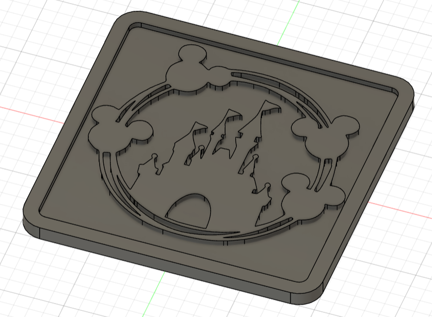 Disney Coasters by DylanMcC | Download free STL model | Printables.com