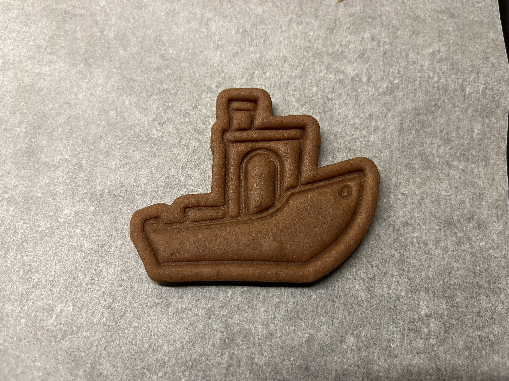 Miniatura 4 do modelo 3D 3D Benchy cookie cutter