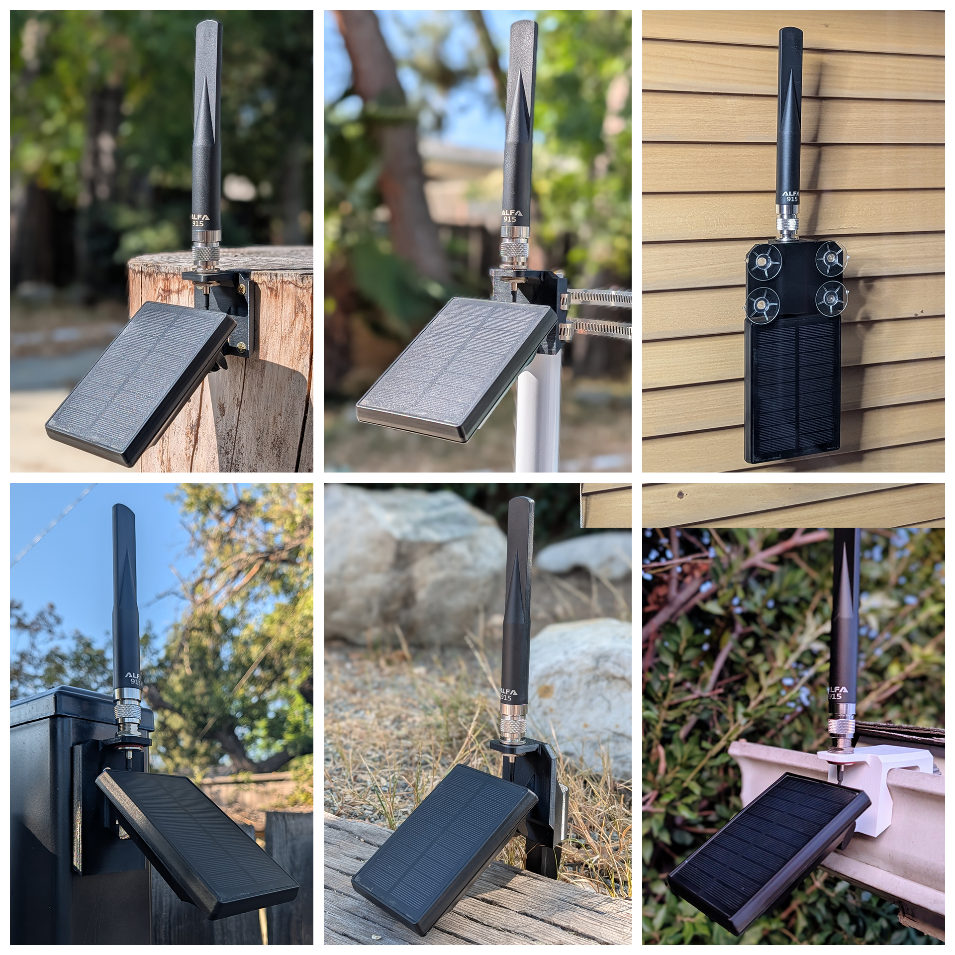 '26 Harbor Breeze Solar Mesh Node Mounts (Meshtastic/Meshcore)